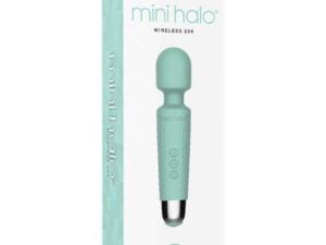 Thank Me Now Mini Halo Wireless Wand 20X Silicone Minty Green