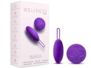 Blush Wellness Imara Vibrating Egg with Remote – Purple