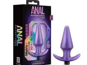 Blush Anal Adventures Matrix Interstellar Plug * Iridescent Astro Violet