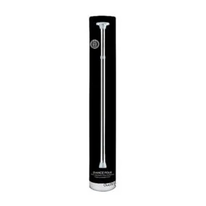 Shots America LLC Ouch! Fully Adjustable Dance Pole Silver – Easy Install Home Dance Bar