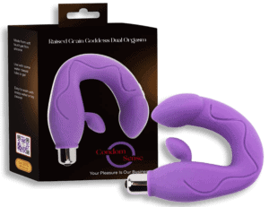 Black silicone sex toy
