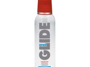 Body Action Anal Glide 2 fl oz Silicone Lubricant - Gentle & Silky for Enhanced Anal Play