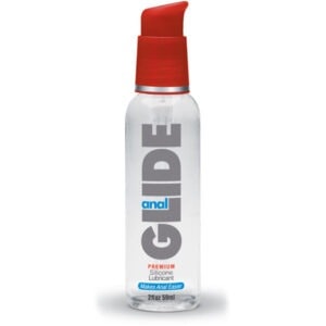 Body Action Anal Glide 2 fl oz Silicone Lubricant - Gentle & Silky for Enhanced Anal Play