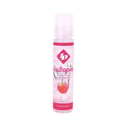 ID Lubricants IDDTRE01C3 Frutopia Raspberry Flavored Lubricant * 1 fl oz Pocket Bottle