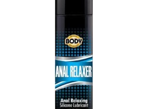 Body Action Anal Relaxer Silicone Lube 1.7oz * Natural Oil Formula for Comfortable Intimacy
