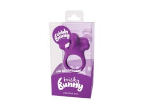 Savvy Co. VeDO Frisky Bunny Rechargeable Vibrating Ring – Perfectly Purple