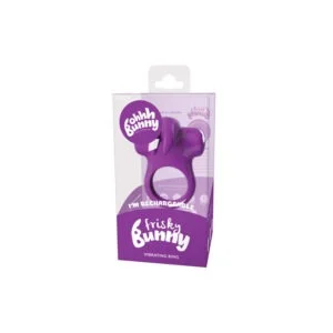 Savvy Co. VeDO Frisky Bunny Rechargeable Vibrating Ring – Perfectly Purple