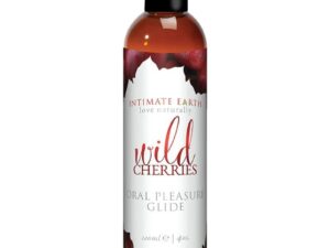 Intimate Earth Wild Cherries Flavored Glide by New Earth Trading LLC * 4 oz (120 ml)