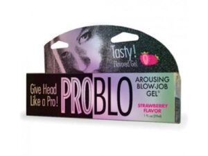 Little Genie Productions Problo Oral Pleasure Gel Strawberry - 1 fl oz