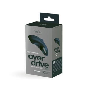 Savvy Co. VeDO Overdrive+ Rechargeable Vibrating Ring - Just Black
