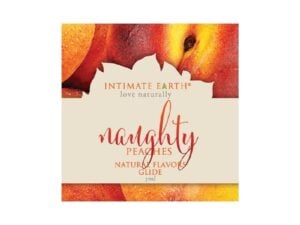 Intimate Earth Naughty Nectarines Glide 3ml by New Earth Trading LLC * Organic Fruit-Flavored Personal