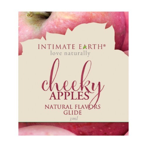 Intimate Earth Cheeky Apples 3 ml Oral Pleasure Glide by New Earth Trading LLC