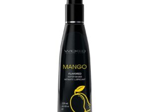 Wicked Sensual Care Collection Wicked Aqua Mango Water-Based Lubricant - 4 oz.