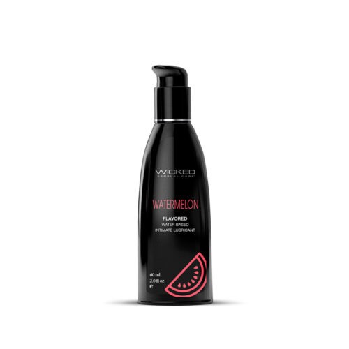 Wicked Aqua Watermelon Water-Based Lubricant 2 oz. by Wicked Sensual Care Collection
