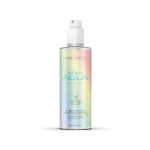 Wicked Sensual Care Collection Simply Aqua Special Edition Water-Based Lubricant * 4 oz.