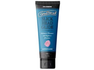 Doc Johnson GoodHead Slick Head Glide Cotton Candy 4 oz. - Water-Based Personal Lubricant