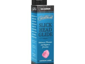 Doc Johnson GoodHead Slick Head Glide Cotton Candy - 4 oz. Water-Based Lubricant for Enhanced Pleasure