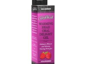 Doc Johnson GoodHead Warming Head Oral Delight Gel Strawberry - 4 oz