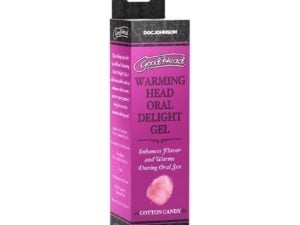 Doc Johnson GoodHead Warming Head Oral Delight Gel Cotton Candy * 4 oz