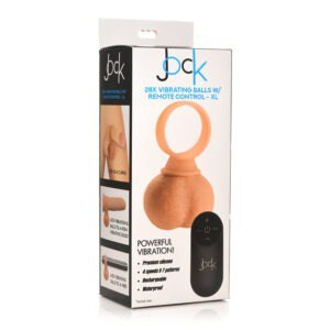 XR LLC DBA Curve Jock 28x Vibrating Silicone Balls X-Large * Versatile Waterproof Personal Massager with Remote Control