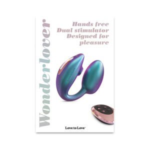 Lovely Planet USA Love to Love Wonderlover with Remote in Iridescent Turquoise