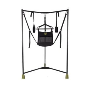 Doc Johnson Fort Troff Hammock Hangar Sling Black – Stable, Portable, and Adjustable Tactical Hammock System