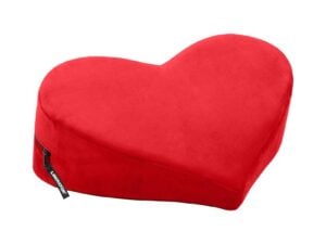 Oneup Innovations Inc Liberator Heart Wedge Red – Versatile Positioning Pillow for Enhanced Intimacy