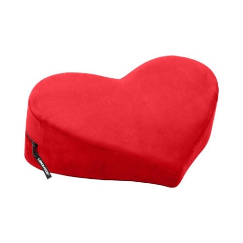 Oneup Innovations Inc Liberator Heart Wedge Red - Versatile Positioning Pillow for Enhanced Intimacy