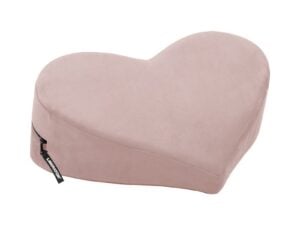 Oneup Innovations Inc Liberator Heart Wedge Rose Plush Waterproof Positioning Pillow for G-Spot and Deep Penetration