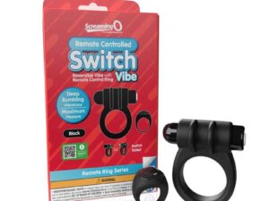 Screaming O ARCSW-BL Remote Controlled Vibrating Ring – Black