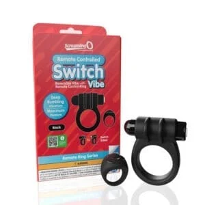 Screaming O ARCSW-BL Remote Controlled Vibrating Ring – Black