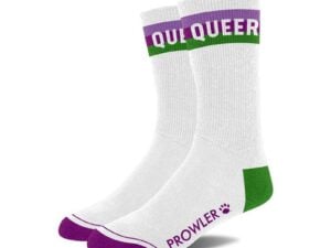 Simply Pleasure Ltd Prowler Queer Socks - Vibrant Pride-Inspired Unisex Socks with Discreet Logo