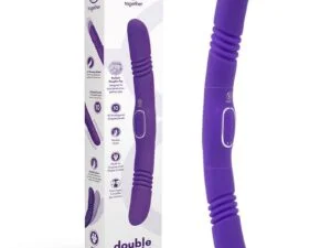 Electric EEL Inc. Together Couples Double Delight Purple – Rechargeable Dual-Ended Vibrator