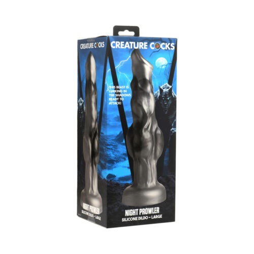 XR LLC Creature Cocks Night Prowler Silicone Dildo Large - Fantasy Wolfdog Behemoth