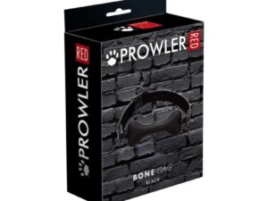 Simply Pleasure Ltd Prowler RED Bone-Shaped Ball Gag – Adjustable Silicone Restraint for Beginners and Enthusiasts