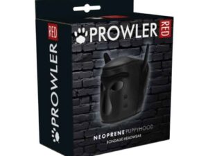 Simply Pleasure Ltd Prowler Red Neoprene Puppy Hood - Realistic Pet Play Mask