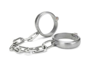 Simply Pleasure Ltd Prowler RED Heavy Duty Hand Cuffs – Secure Stainless Steel Bondage Restraints