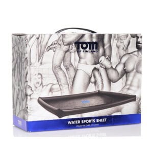 XR LLC Tom of Finland Water Sports Sheet – Inflatable Spill-Proof Bed and Floor Cover