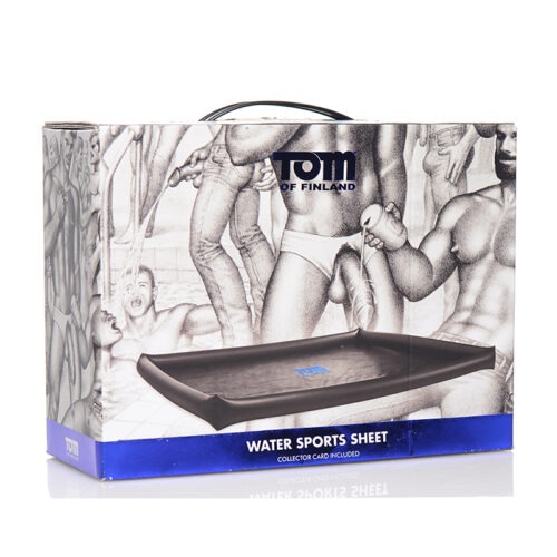 XR LLC Tom of Finland Water Sports Sheet - Inflatable Spill-Proof Bed and Floor Cover