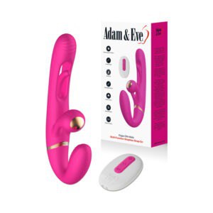 PHE/Adam and Eve Orgaz-Ohh-Matic Rechargeable Strapless Stimulator with Remote