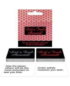 Kheper Let's Fool Around Card Game – Romantic & Kinky Party Game for Couples and Adults