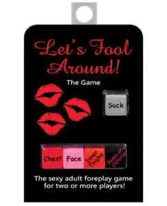Kheper Let's Fool Around Dice Game - Fun Couple's Party Game with Body Part Dice