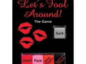 Kheper Let's Fool Around Dice Game - Fun Couple's Party Game with Body Part Dice