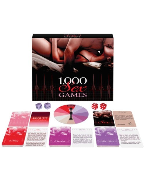 Kheper 1000 Sex Games – Romantic Adult Game for Couples with Foreplay and Passion Cards