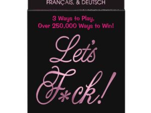 Kheper Let's F*ck Card Game for Couples - Romantic Party Game with 48 Fun Cards and Wild Cards