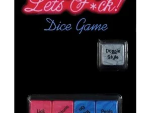 Kheper Let's Fuck! Dice Game - Adult Romantic Party Game for Couples