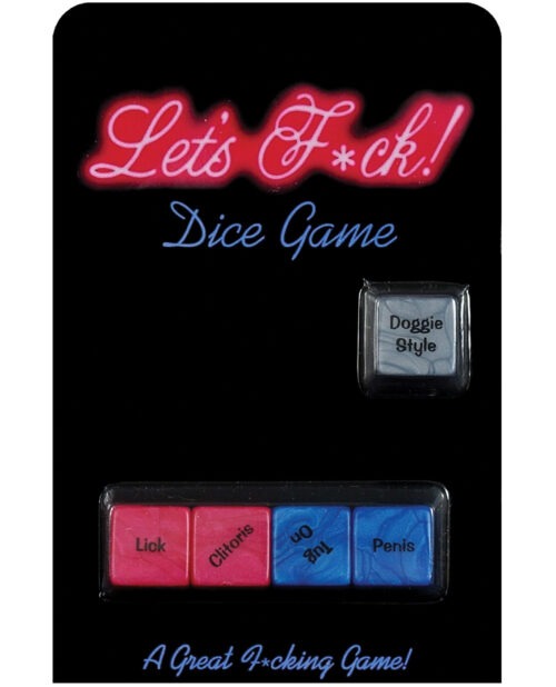 Kheper Let's Fuck! Dice Game - Adult Romantic Party Game for Couples