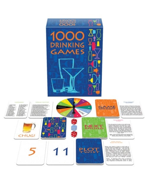 Kheper 1000 Drinking Games - Fun Party Game for Adults