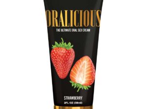 Oralicious Strawberry Swirl Edible Sex Cream – 2 oz by Hott Products