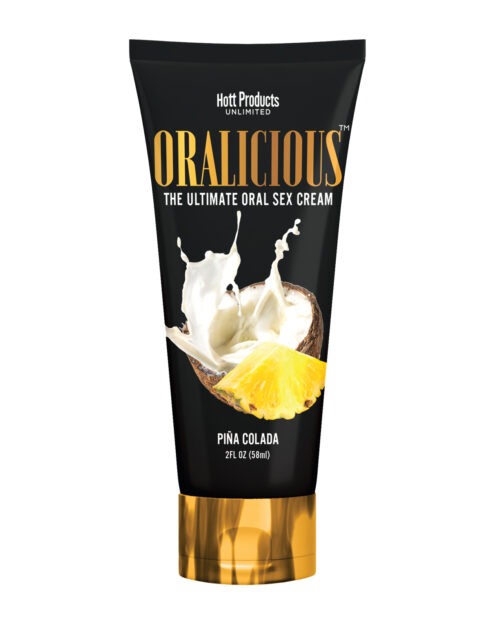 Oralicious Pina Colada Edible Sex Cream – 2 oz by Hott Products